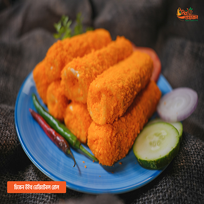 চিকেন উইথ ভেজিটেবল রোল